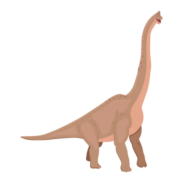 Dinoszauruszok izolált fehér alapon. — Stock Fotó