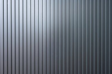 Metal bir panel tarafından oluşturulan bir duvarın ayrıntıları