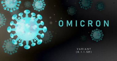 Omicron, bir çeşit koronavirüs. Omicron tipi SARS-CoV-2