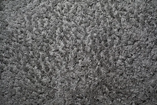 Gray Texture Lush Carpet — Stock Photo, Image