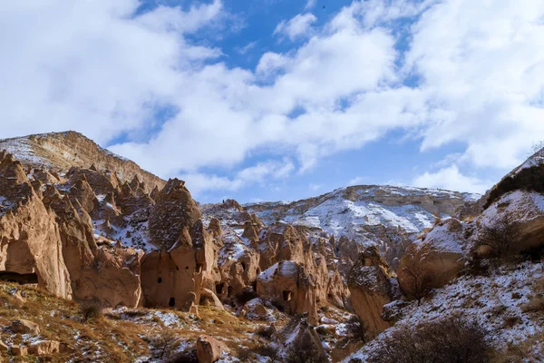 Panaromic View National Park Zelve Valley Nevsehir Capadocia Turkey Formaciones — Foto de Stock