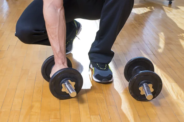 Der Mensch beim Sport — Stockfoto