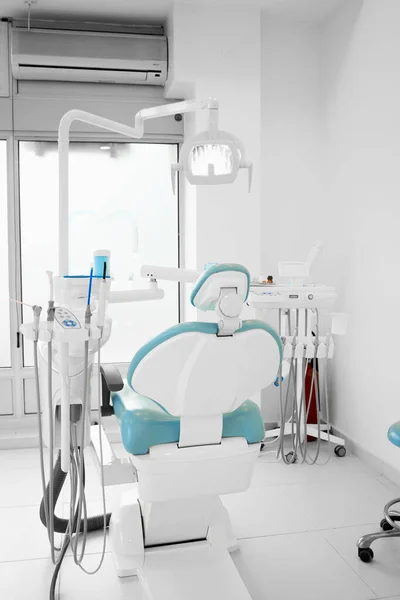 Interior Una Moderna Oficina Dentistas Con Nuevas Sillas Dentista — Foto de Stock