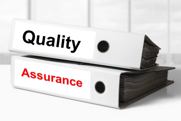 Office binders quality assurance — Stock Photo, Image