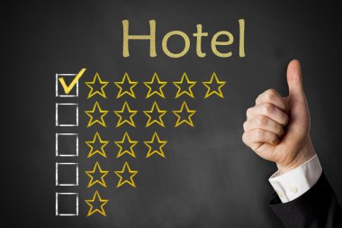 hotel derecelendirme stars Yaşasın