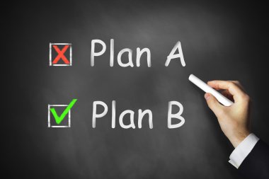 plano b chlakboard checkbox