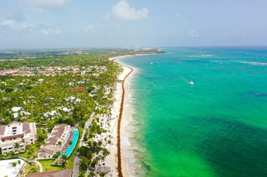 Aerial View of Punta Cana, Dominican Republic