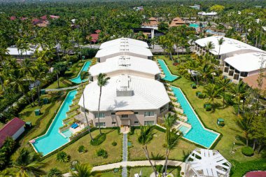 Aerial View of Punta Cana, Dominican Republic