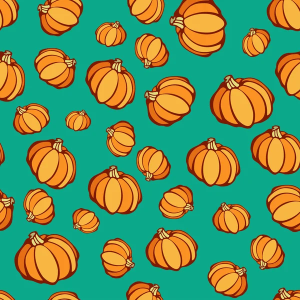 Modèle de fête de citrouille Halloween — Image vectorielle