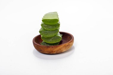 taze aloe vera yaprağı