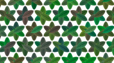 Kusursuz yeşil çiçek deseni - dosya desen örneği içerir