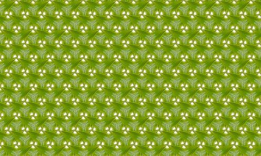 Palm tropikal yaprak seamless modeli