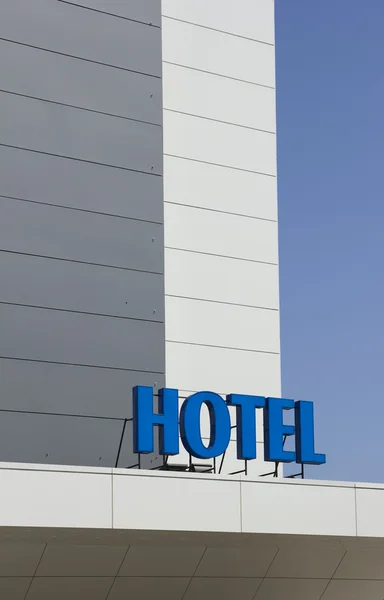 Hotellin tunnus — kuvapankkivalokuva