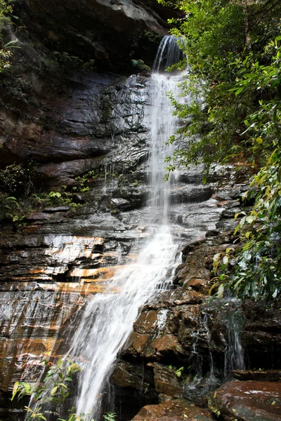 Kaskády vodopádu, modré hory, sydney, Austrálie — Stock fotografie