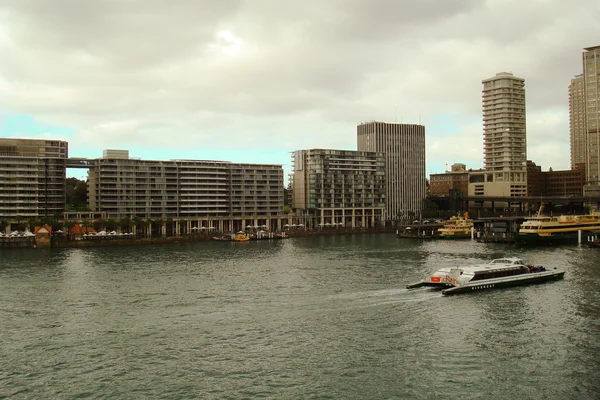 Great Panoram view on Sydney Harbor — Stock Photo, Image