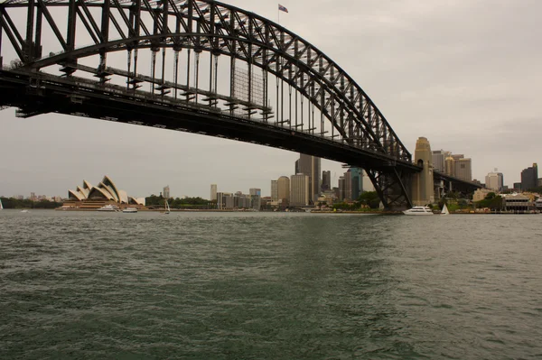 Grande vista panoramica sul porto di Sydney — Foto Stock