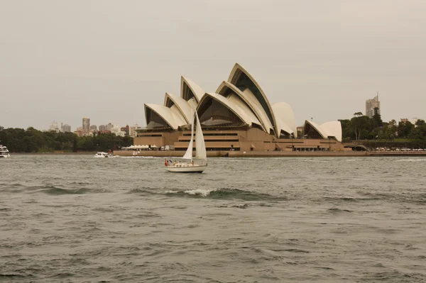 Grande vista panoramica sul porto di Sydney — Foto Stock