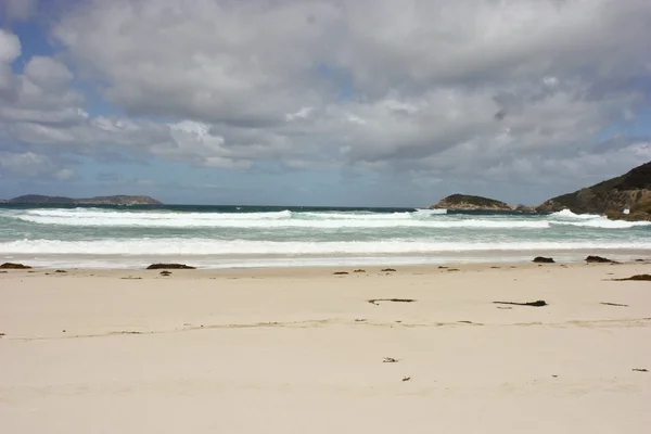 Писклявый пляж — стоковое фото