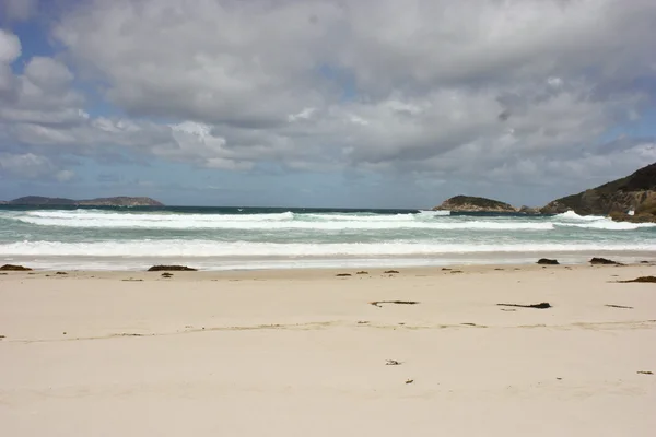 Piepende strand — Stockfoto