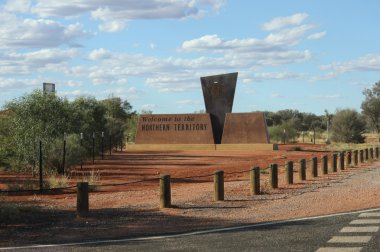 Northern Territory'deki işareti