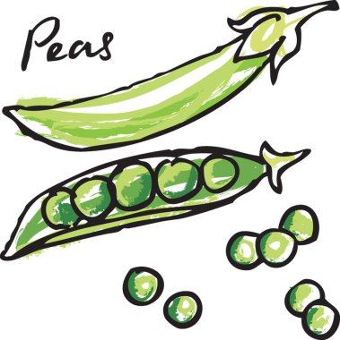 Fresh peas & pods