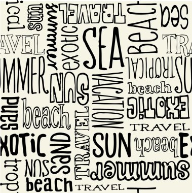 tatil seyahat kelimeler
