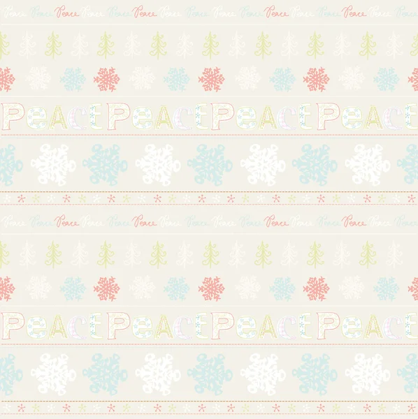 Christmas seamless pattern — Stock Vector