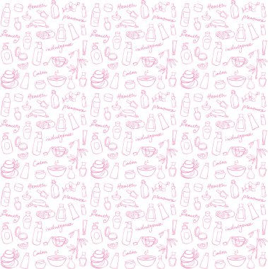 Sağlık Güzellik ve kozmetik arka plan