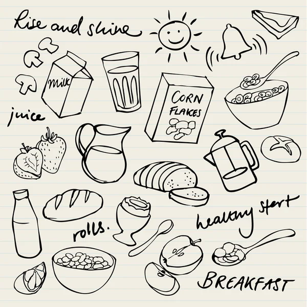 Breakfast doodle