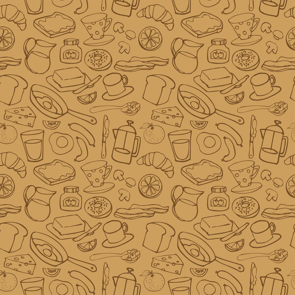 Breakfast background