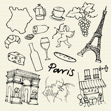 Paris doodle
