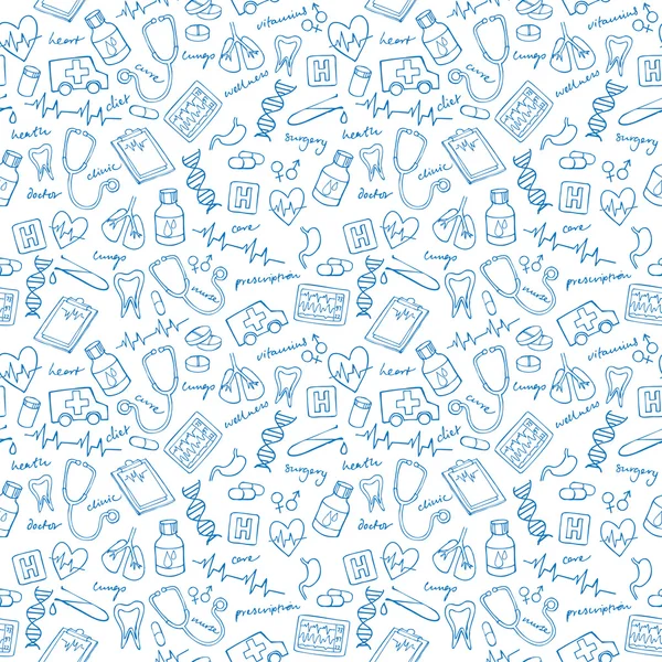 İlaç simgeleri deseni