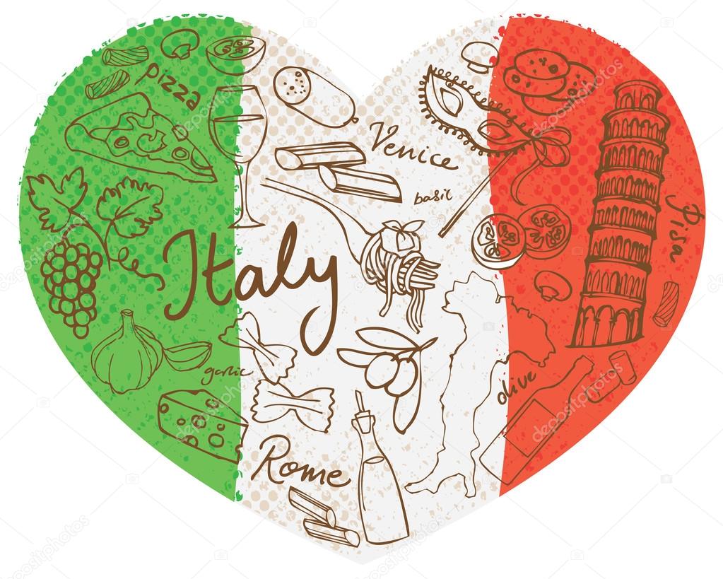 Italy icons