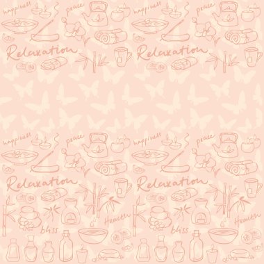 Spa & güzellik desen