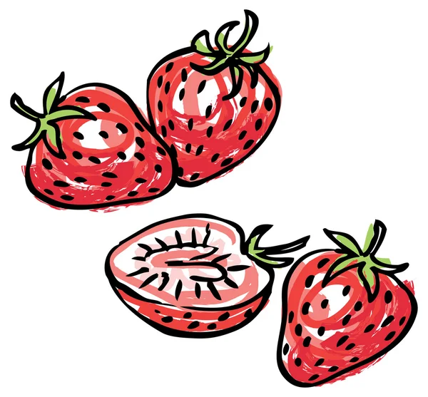草莓 — 图库矢量图片
