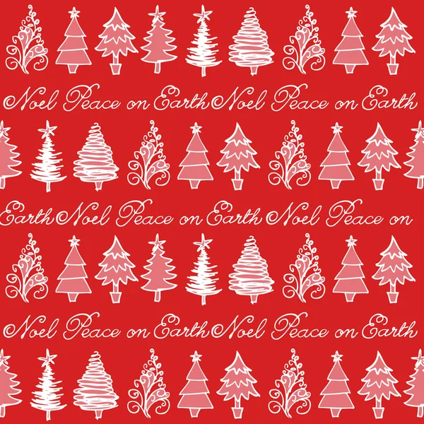 Christmas trees background — Stock Vector