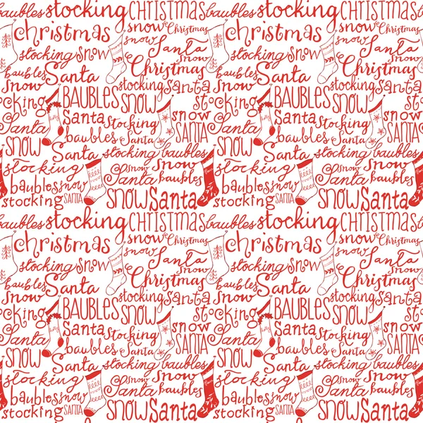 Christmas pattern — Stock Vector