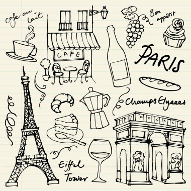Paris simge simgeler