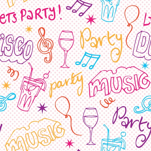 Party icons — Stock Vector