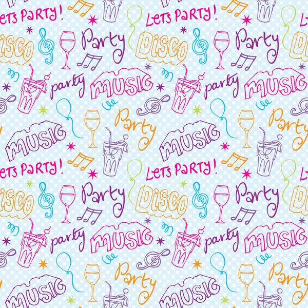 Party icons — Stock Vector