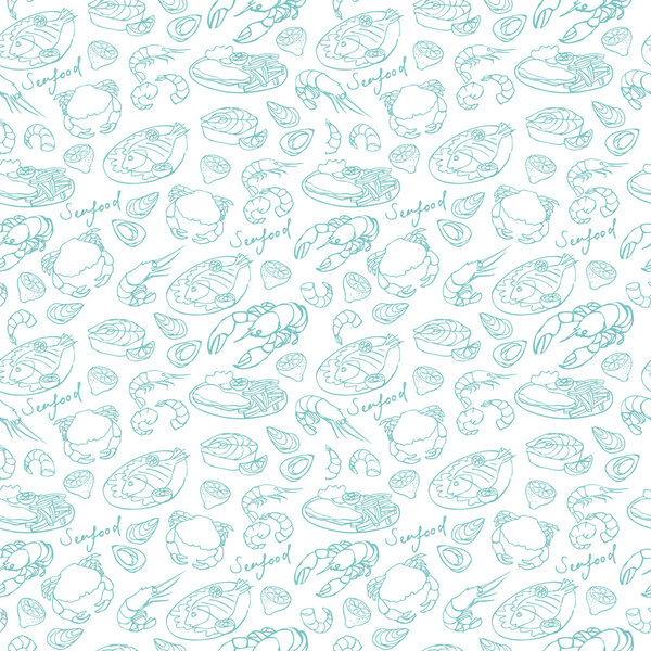 Seafood  pattern