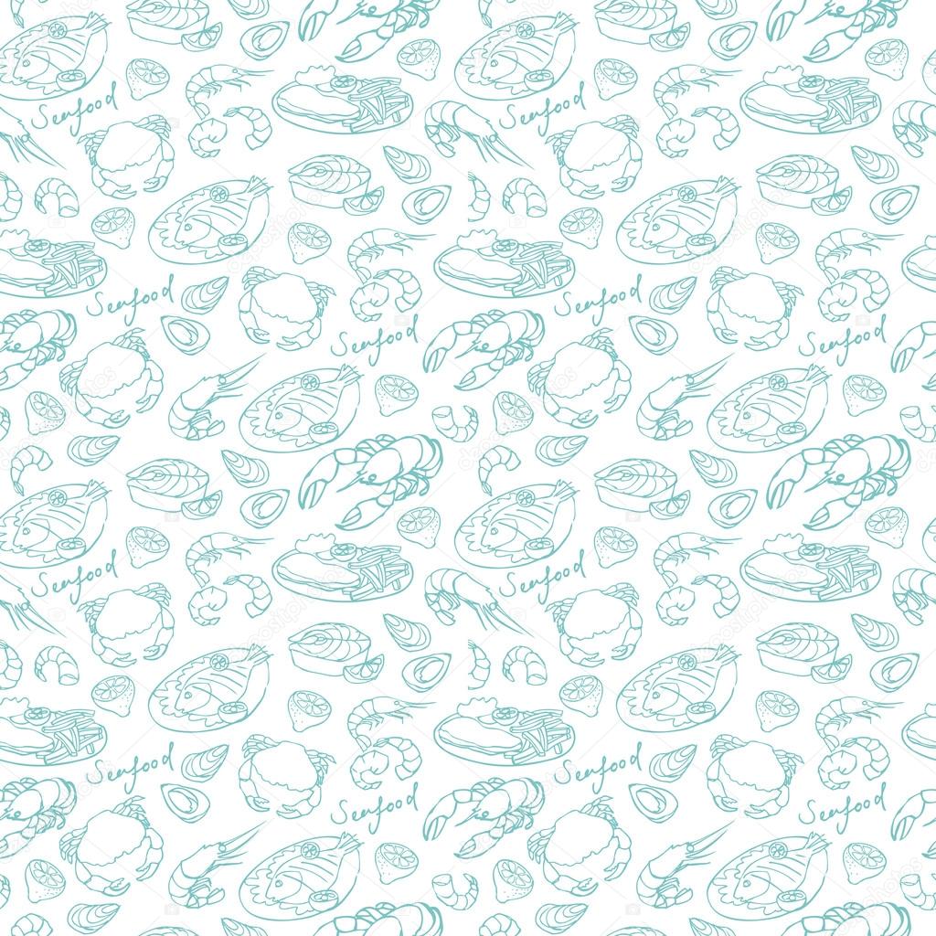 Seafood  pattern