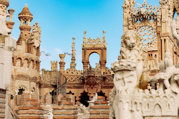 Замок Коломарес, посвященный Христофору Колумбу. Малага, Бенальмадена. — стоковое фото