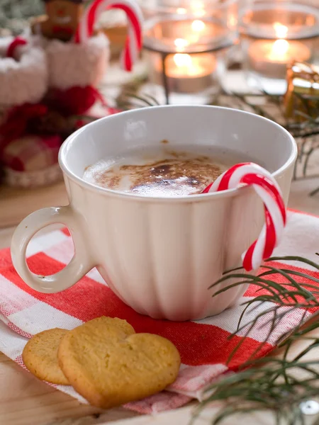 Hot cocoa drink — Stock Photo, Image