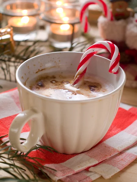 Hot cocoa drink — Stock Photo, Image