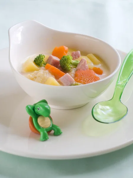 Suppe für Baby — Stockfoto