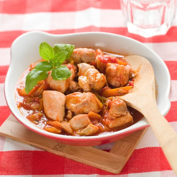 Provencial chicken stew — Stock Photo, Image