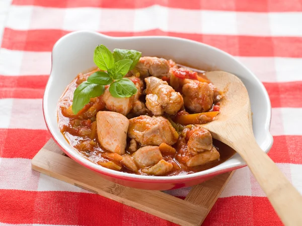 Provencial chicken stew — Stock Photo, Image