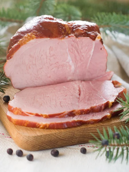 Geräuchertes Fleisch — Stockfoto