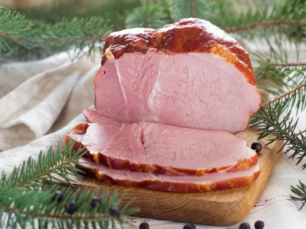 Geräuchertes Fleisch — Stockfoto